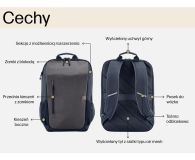HP Travel 18l 15,6″ niebieski - 1505014 - zdjęcie 2